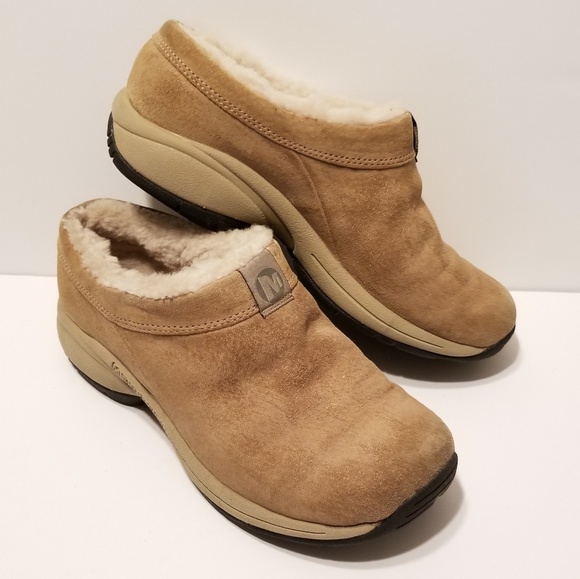 merrell womens fur lined shoes